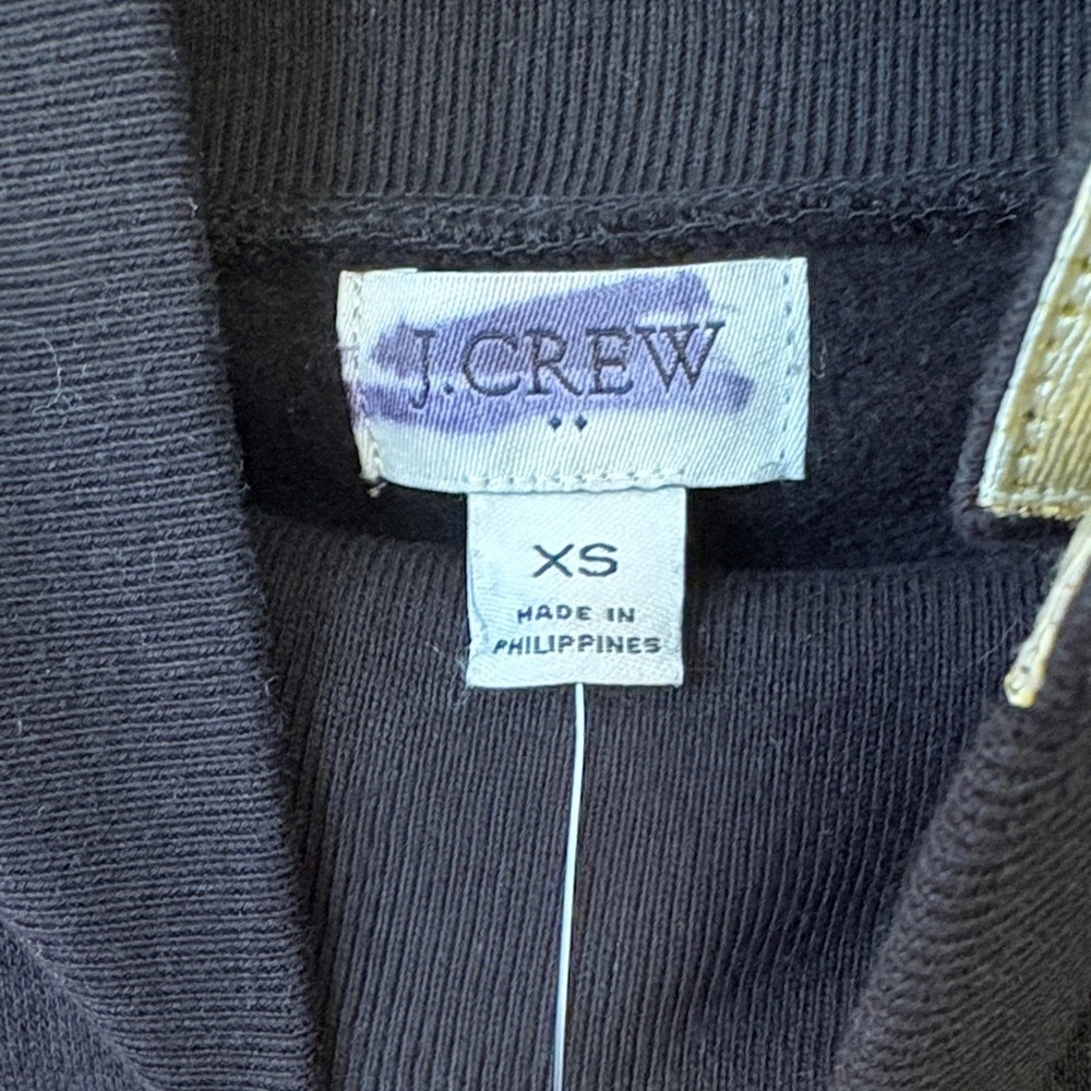 J. Crew Charcoal Long Sleeve Shirt with detailed buttons- BNWT - Picture 2 of 5